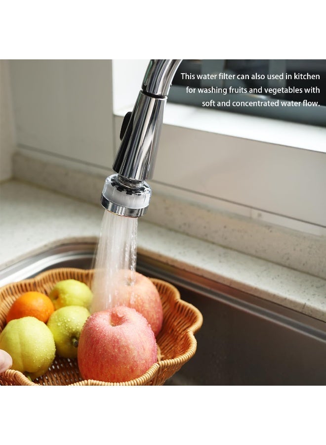New Premium 4 In1 Long-lasting Sink Faucet Water Filter. Replaceable Tap Water Purifier For Kitchen and Bathroom.Remove 99% Chlorine Soften Hard Water. Relieve Dry Skin, Suitable for Sensitive Skin - Image 2